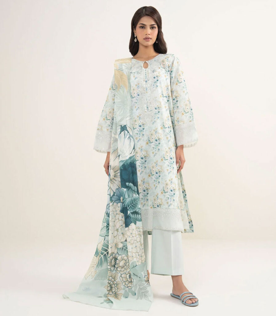 2 PIECE – EMBROIDERED LAWN SUIT